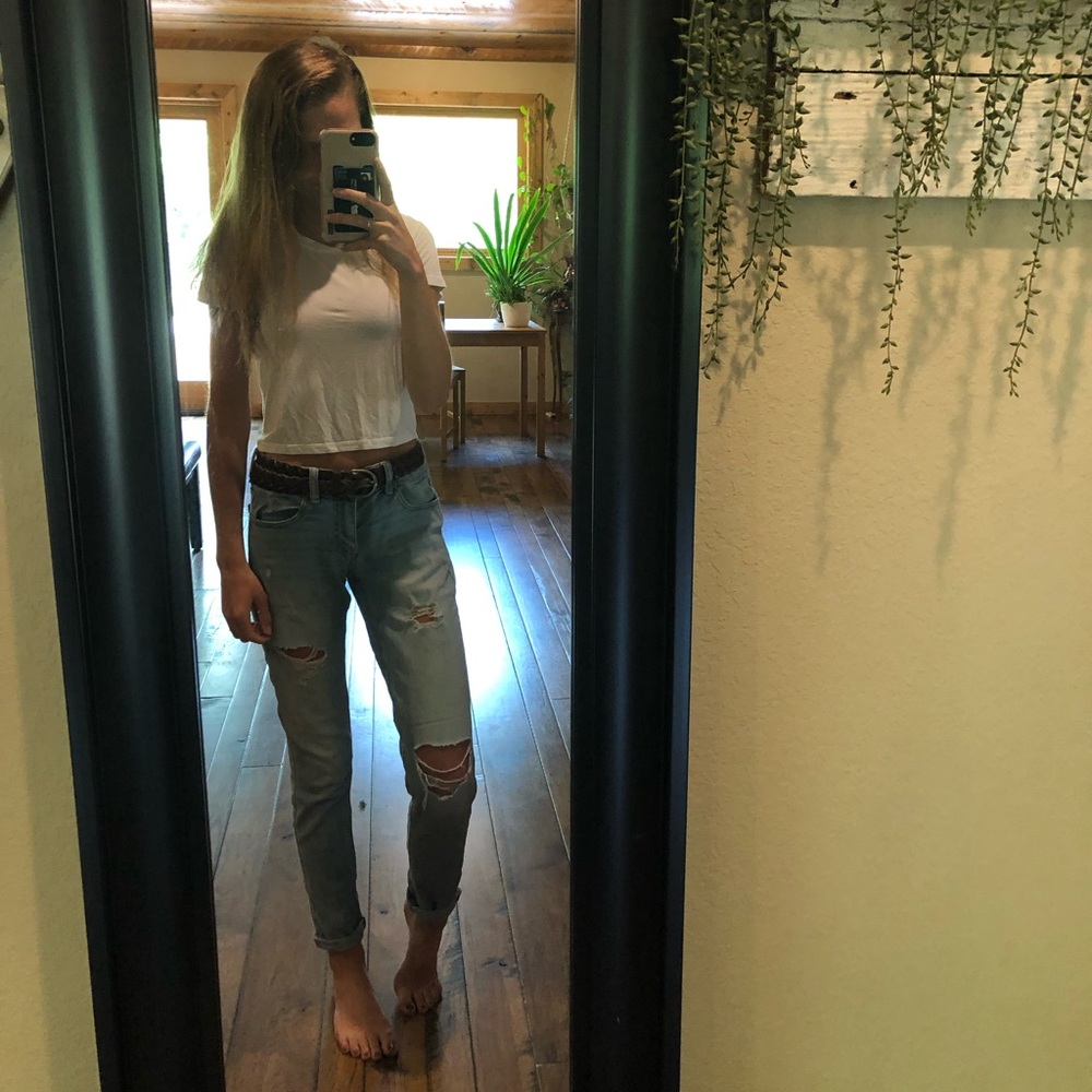 American Eagle boyfriend jeans